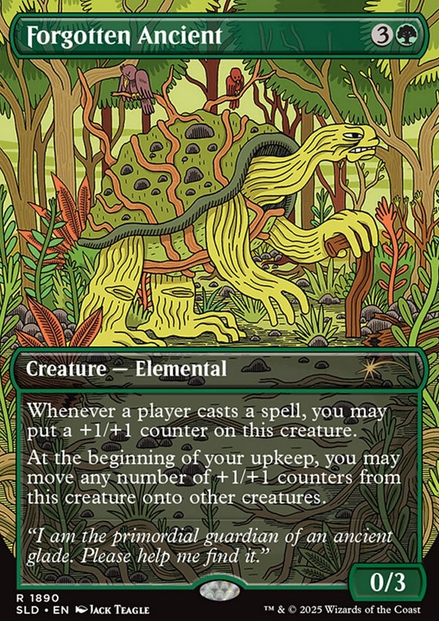 Forgotten Ancient [ #1890 Rainbow Foil ] (SLD-R-FOIL)