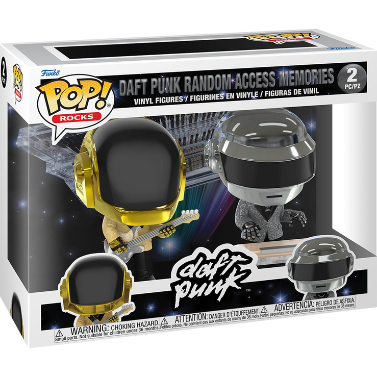 POP Figure Box Set: Daft Punk - Daft Punk Random Access Memories (Glitter)(2 Pack)