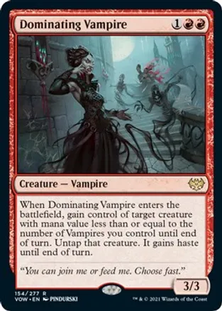 Dominating Vampire (VOW-R-FOIL)