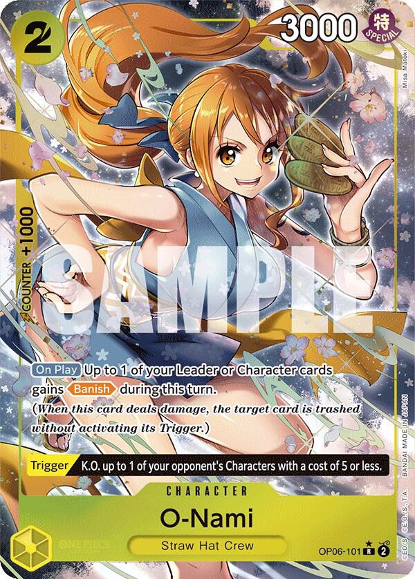 O-Nami (OP06-101 R) Alternate Art