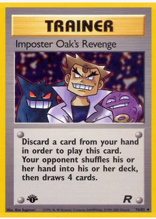 Imposter Oak's Revenge (76/82) 1st Edition