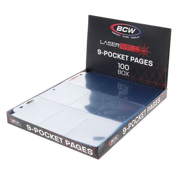 BCW: LaserWeld - 9 Pocket Pages (100)