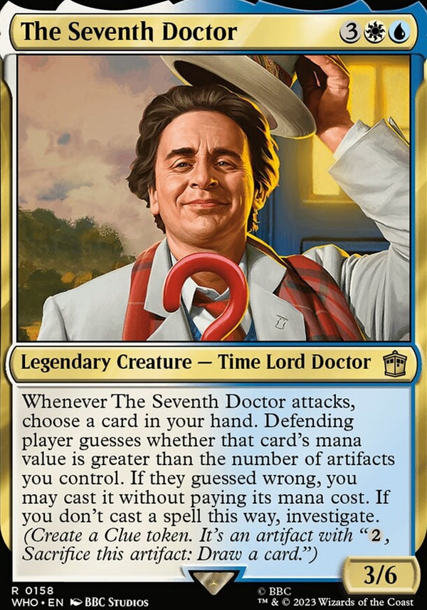 The Seventh Doctor [#0158 New Cards] (WHO-R)