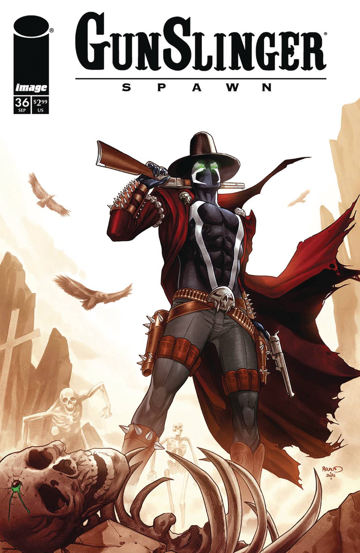 GUNSLINGER SPAWN #36 CVR A PUL RENAUD