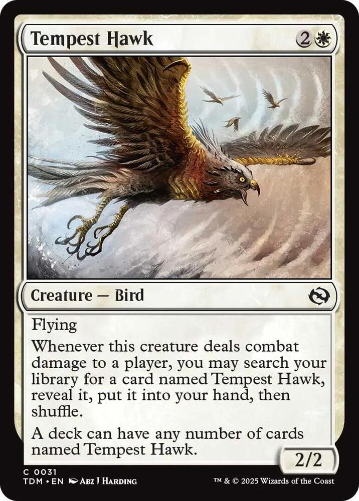 Tempest Hawk [ #0031 ] (TDM-C)