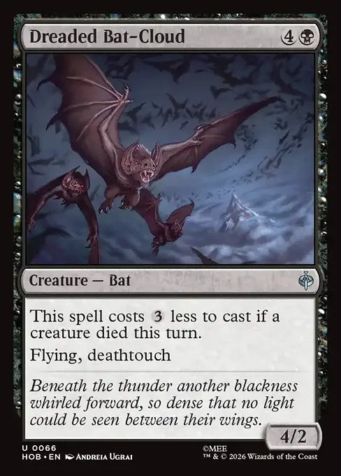 Dreaded Bat-Cloud [ #0066 ] (HOB-U)