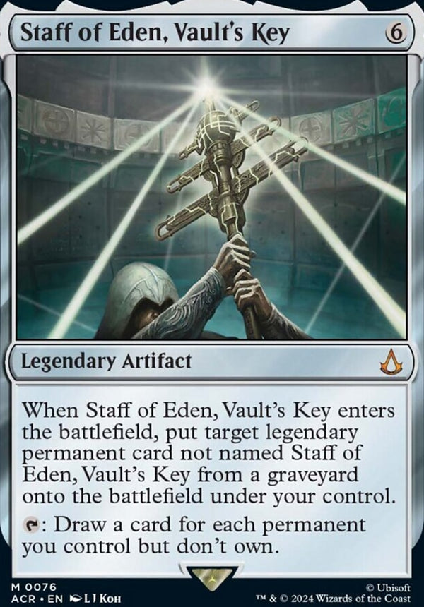 Staff of Eden, Vault's Key [#0076] (ACR-M)