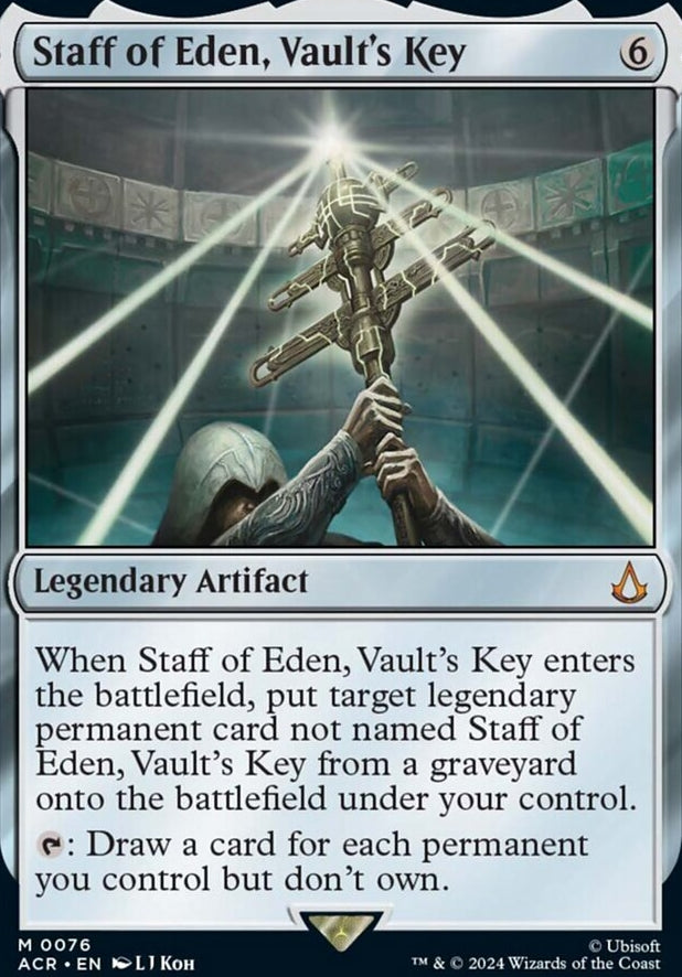 Staff of Eden, Vault's Key [