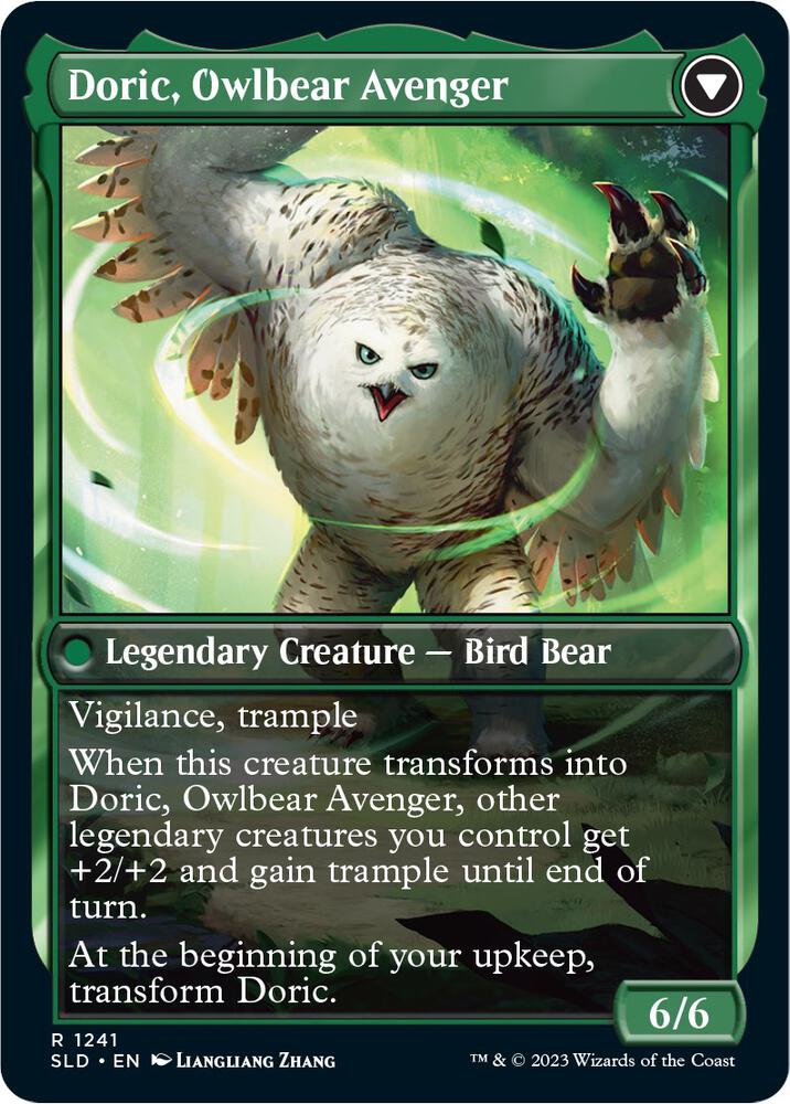 Doric, Nature's Warden//Doric, Owlbear Avenger [#1241] (SLD-R)
