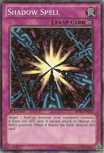 Shadow Spell (Starfoil) (BP01-EN092) Starfoil Rare - Near Mint 1st Edition