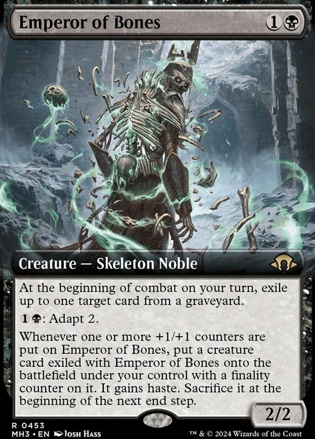 Emperor of Bones #0453 Extended Art (MH3-R)
