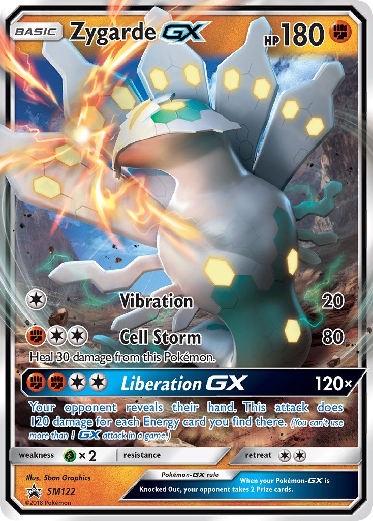 Zygarde GX - SM122 (SM:PR) Promo - Near Mint Holofoil