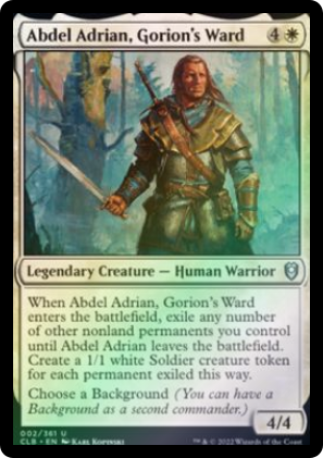 Abdel Adrian, Gorion's Ward (CLB-U-FOIL)