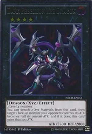 Dark Rebellion XYZ Dragon (NECH-EN053) Ultimate Rare Near Mint Unlimited