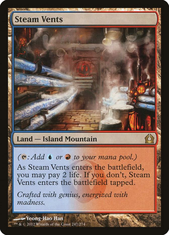 Steam Vents (RTR-R) Light Play