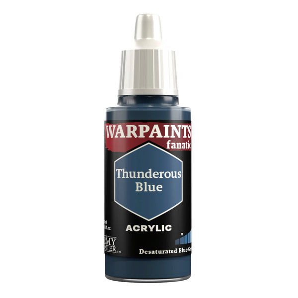 The Army Painter: Warpaints Fanatic - Thunderous Blue (18ml/0.6oz)