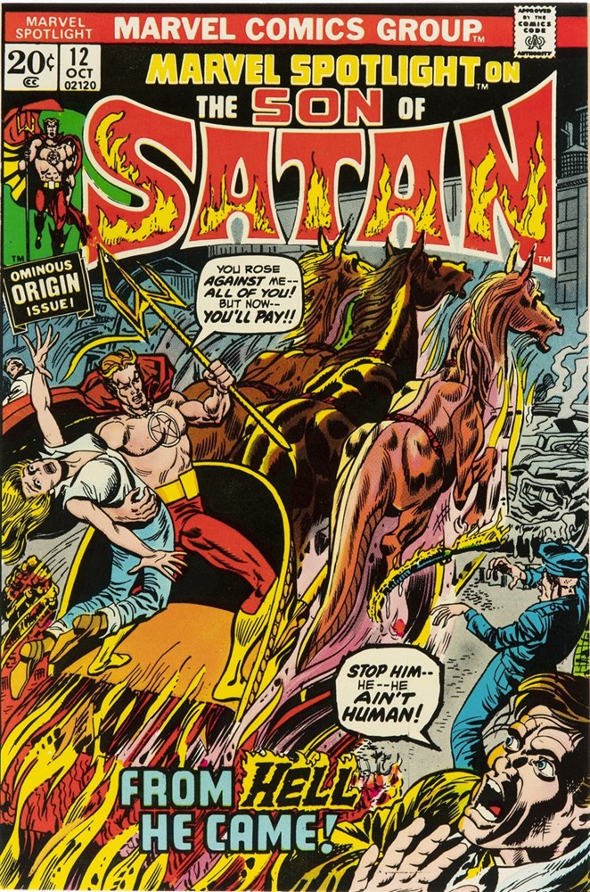 Marvel Spotlight (1971 Series) #12 (6.0) 1st Full Daimon Hellstrom as The Son of Satan & Origin