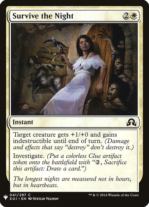 Survive the Night [Mystery Booster #0252] (SOI-C)