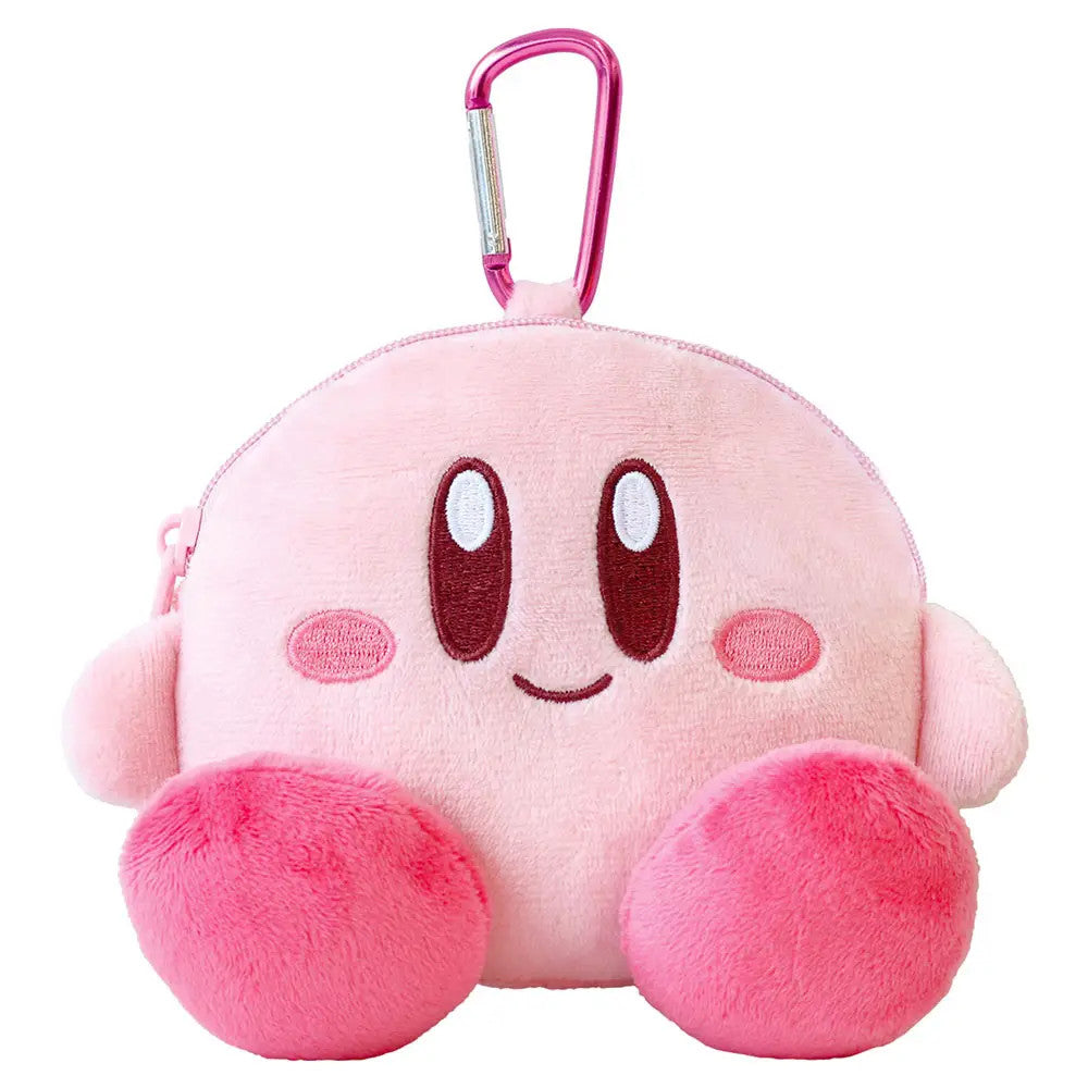 Kirby Plush Zipper Pouch Bag Charm