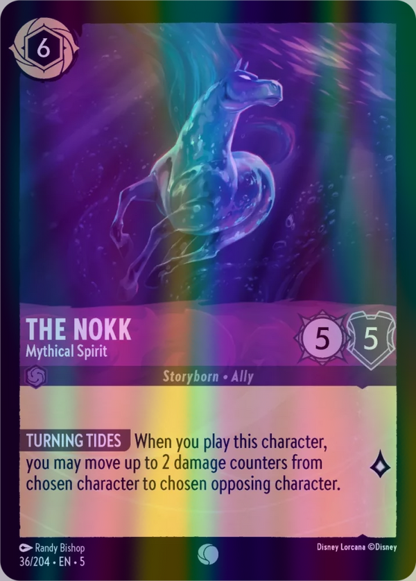 The Nokk - Mythical Spirit (Shimmering Skies 036/204) Common - Near Mint Cold Foil