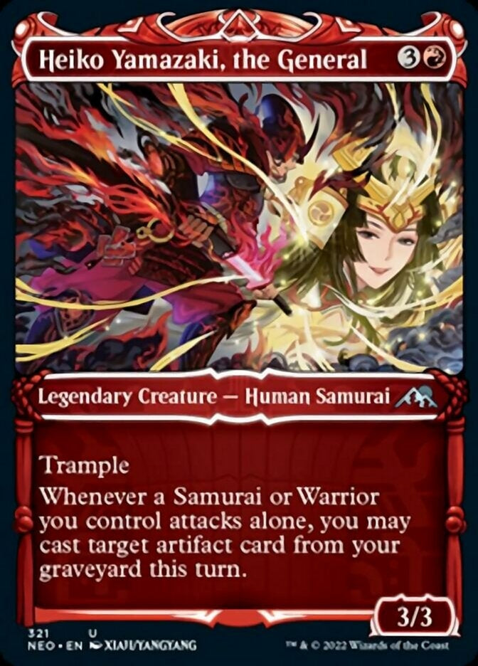 Heiko Yamazaki, the General [ #321 Samurai Showcase ] (NEO-U)
