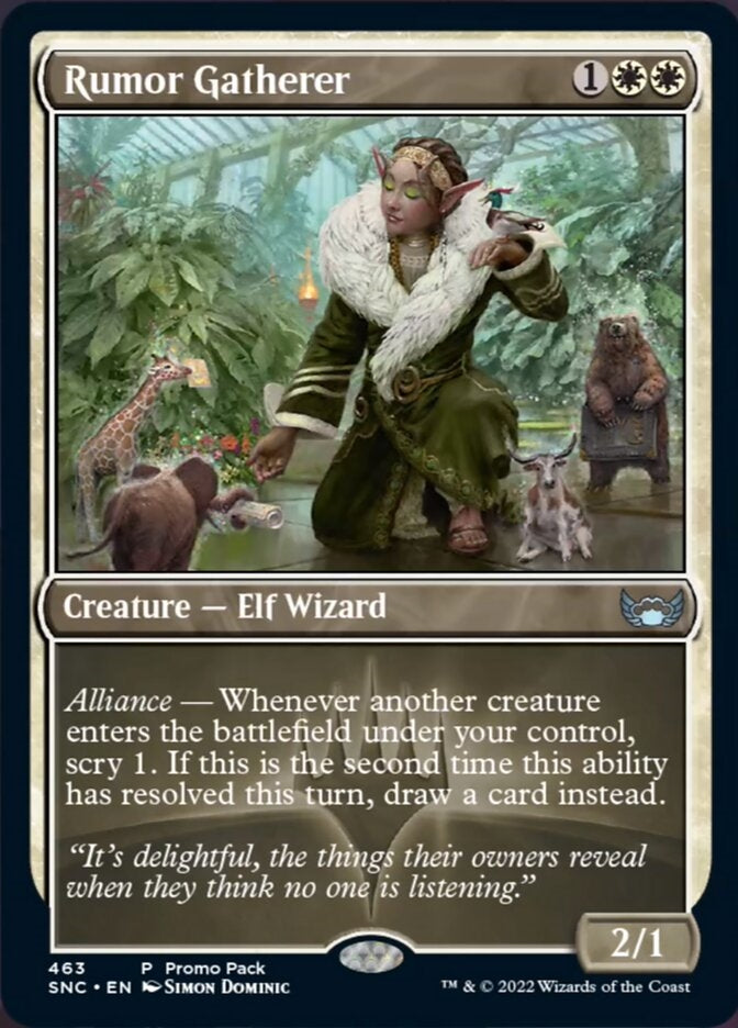 Rumor Gatherer [ #463 FNM Style ] (SNC-U)