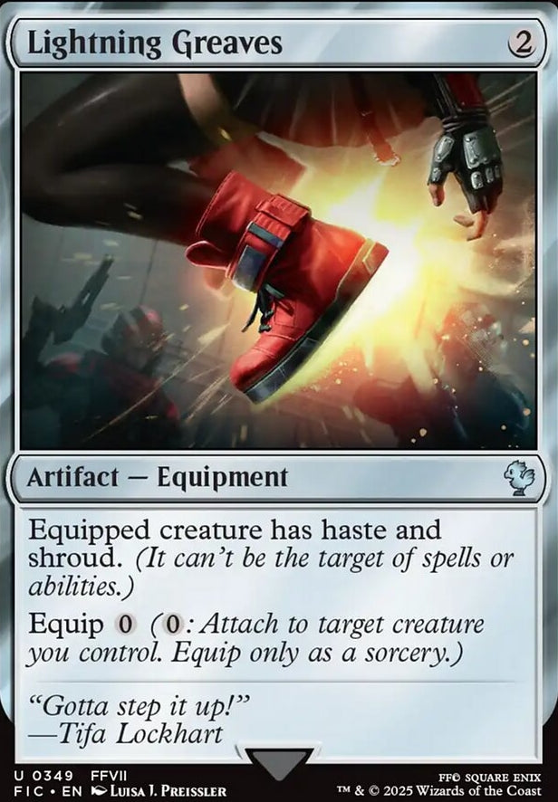 Lightning Greaves [ #0349 ] (FIC-U)