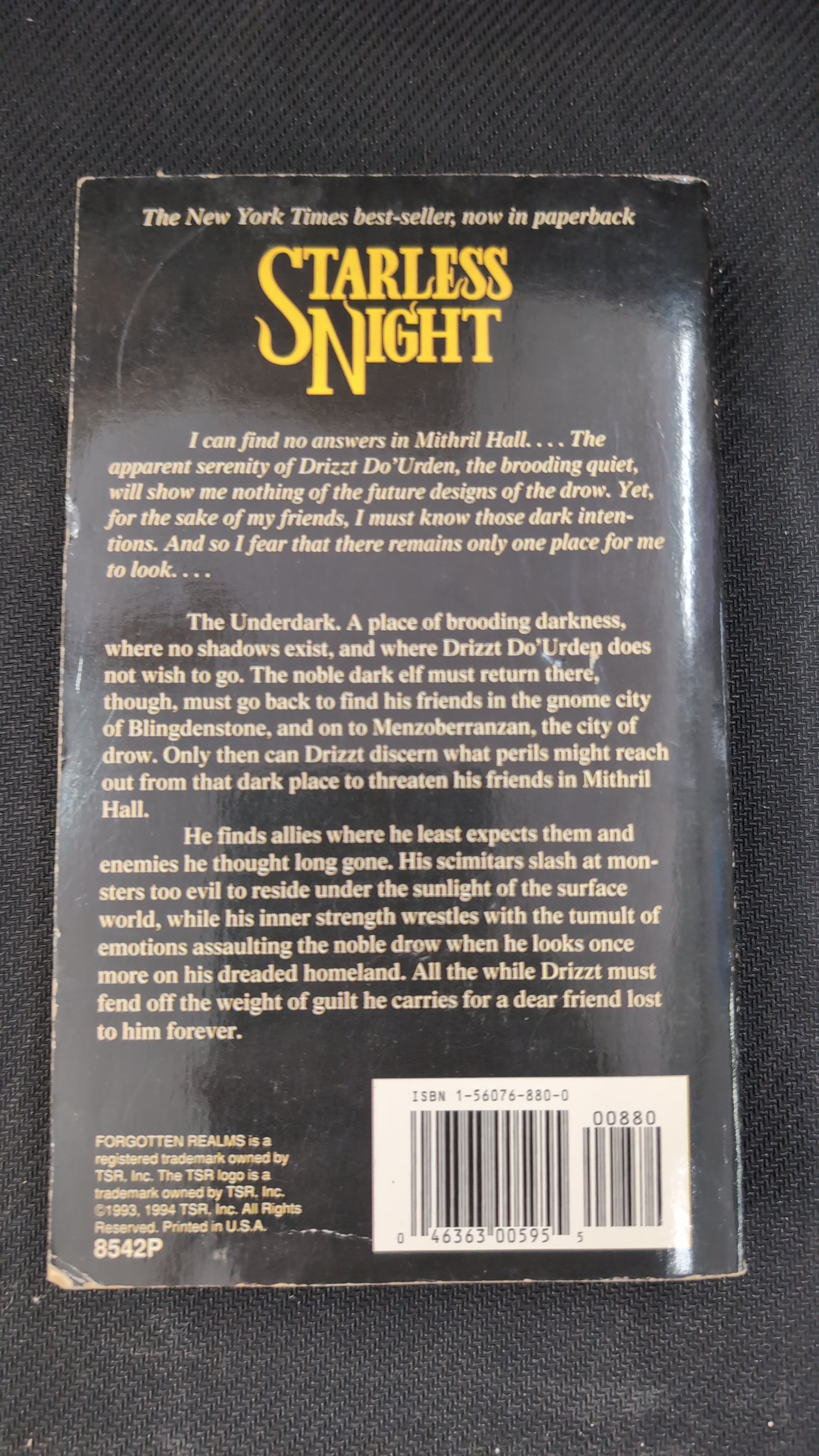Forgotten Realms: Starless Night [ Paperback ] (USED)