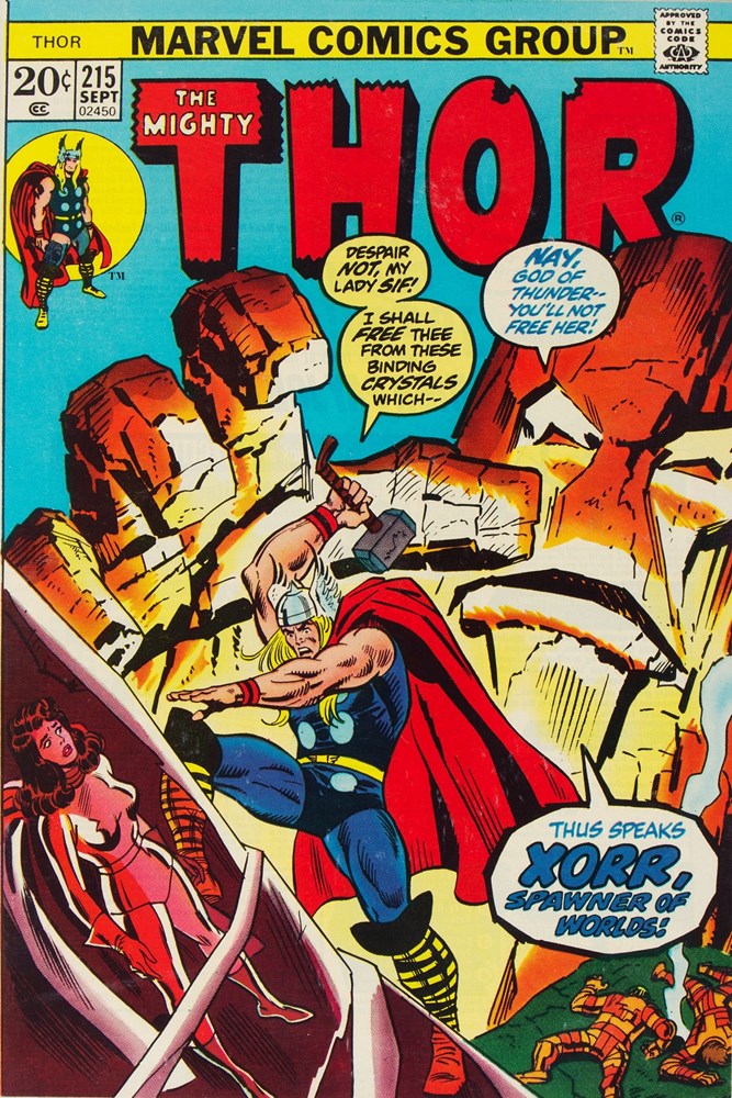 Thor (1966 Series) #215 (6.0) Origin of Xorr the God-Jewel