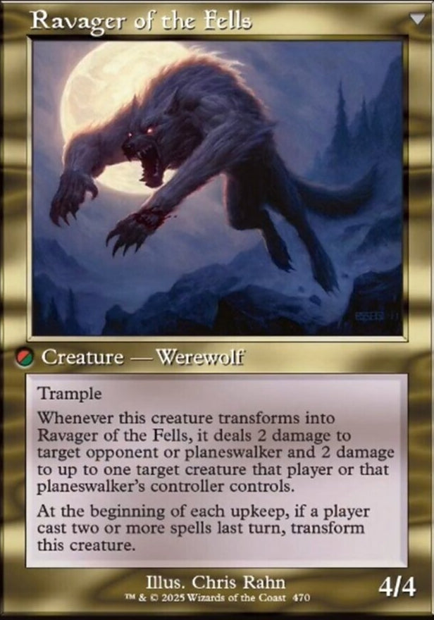 Huntmaster of the Fells // Ravager of the Fells [ #0470 Retro Frame ] (INR-R)
