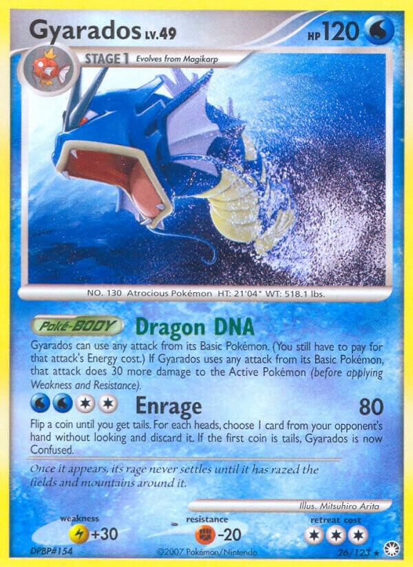 Gyarados - 026/123 (MT) Rare - Heavy Play