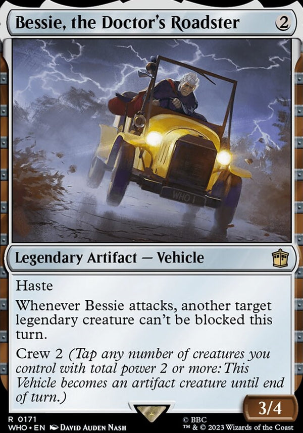 Bessie, the Doctor's Roadster [#0171 New Cards] (WHO-R)