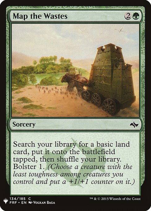 Map the Wastes [Mystery Booster #1268] (FRF-C)