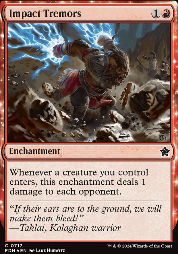 Impact Tremors [#0717 Starter Collection] (FDN-C)