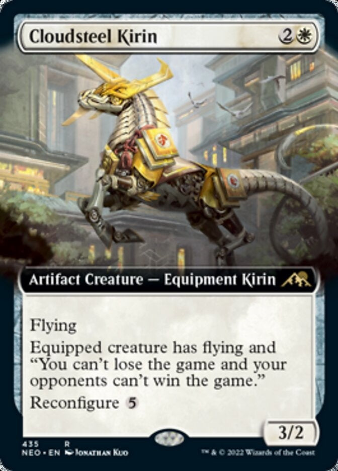 Cloudsteel Kirin [ #435 Extended Art ] (NEO-R)