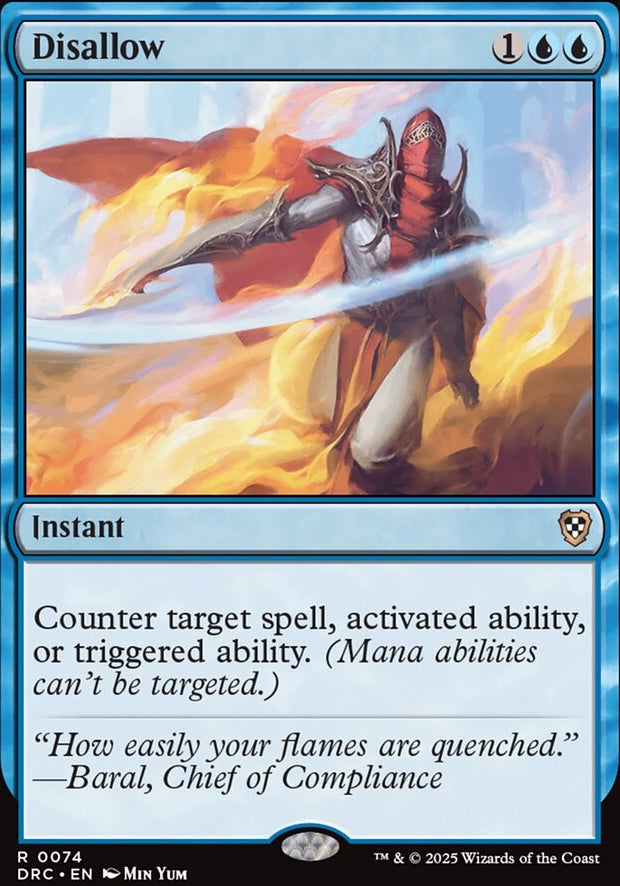 Disallow [ #0074 ] (DRC-R)