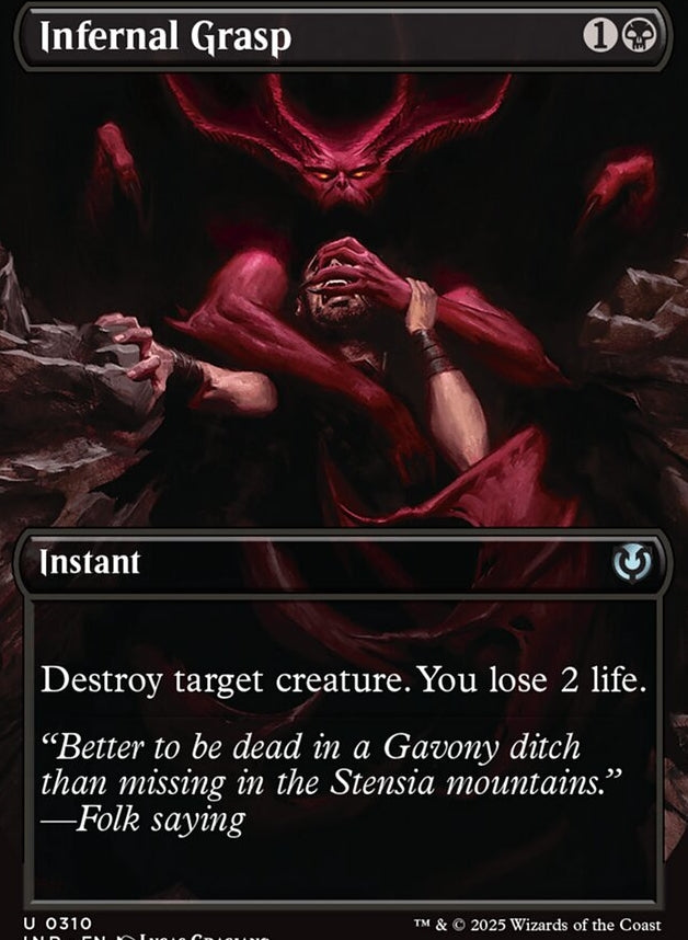 Infernal Grasp [ #0310 Borderless ] (INR-U)