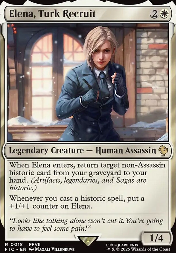 Elena, Turk Recruit [ #0018 ] (FIC-R)