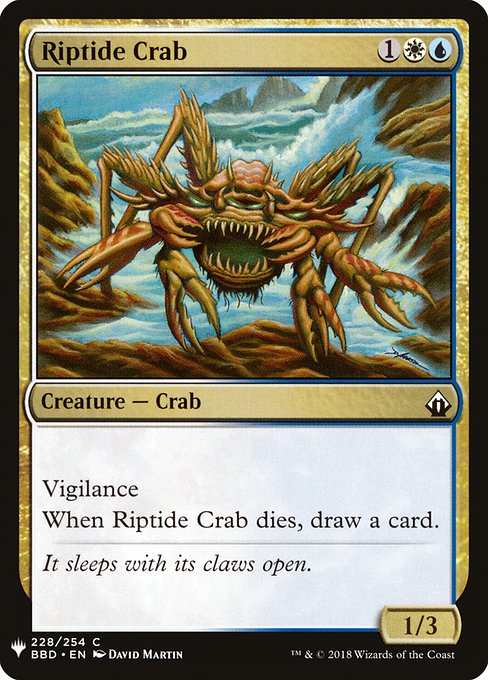 Riptide Crab [Mystery Booster #1475] (BBD-C)