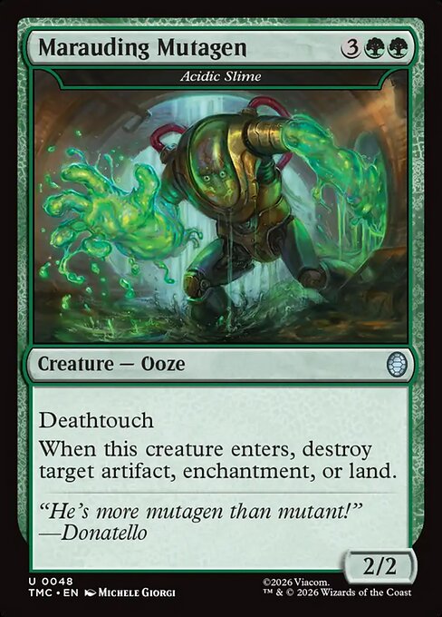 Marauding Mutagen - Acidic Slime [ #0048 ] (TMC-U)