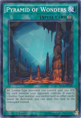 Pyramid of Wonders (Shatterfoil) (BP03-EN168) Shatterfoil Rare - Near Mint 1st Edition