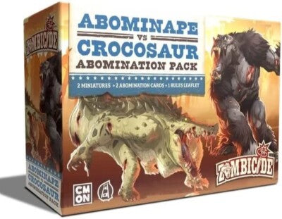 Zombicide: Abominape vs Crocosaur - Abomination Pack