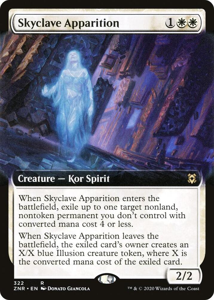 Skyclave Apparition [#322 Extended Art] (ZNR-R)