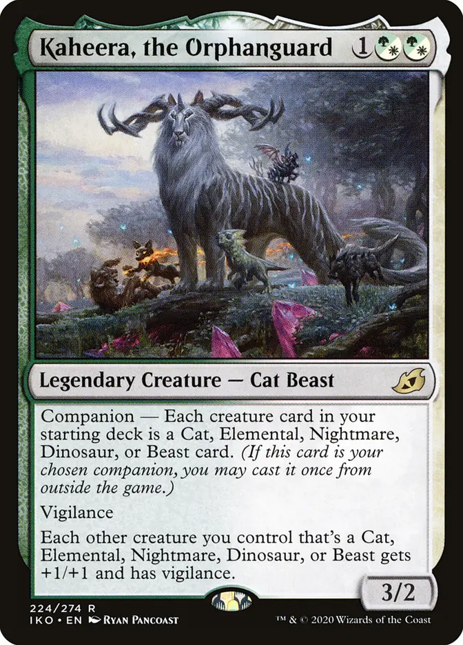 Kaheera, the Orphanguard [#353 Extended Art] (IKO-R) Japanese