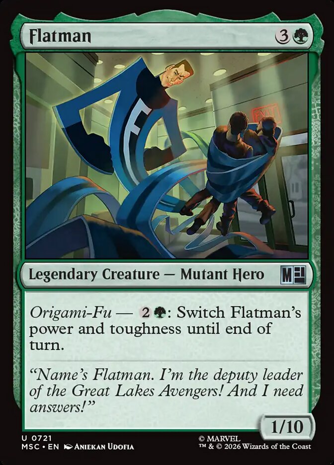 Flatman [ #0721 ] (MSC-U)