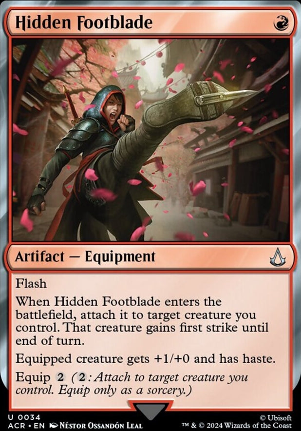 Hidden Footblade [