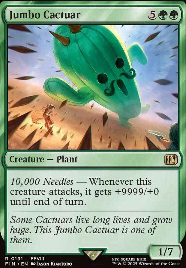 Jumbo Cactuar [ #0191 ] (FIN-R)
