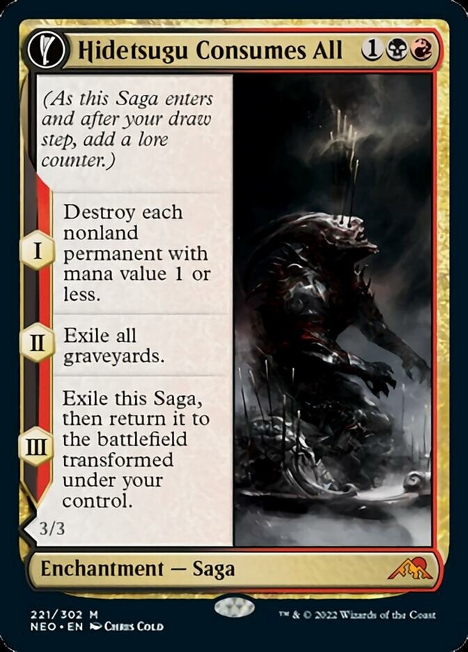 Hidetsugu Consumes All // Vessel of the All-Consuming [ #221/302 ] (NEO-M)