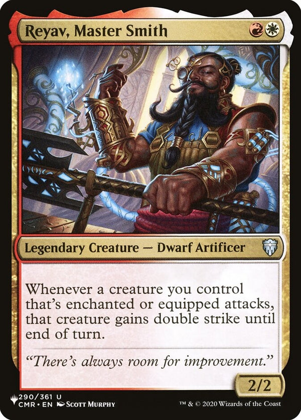 Reyav, Master Smith (CMR-U-LIST)