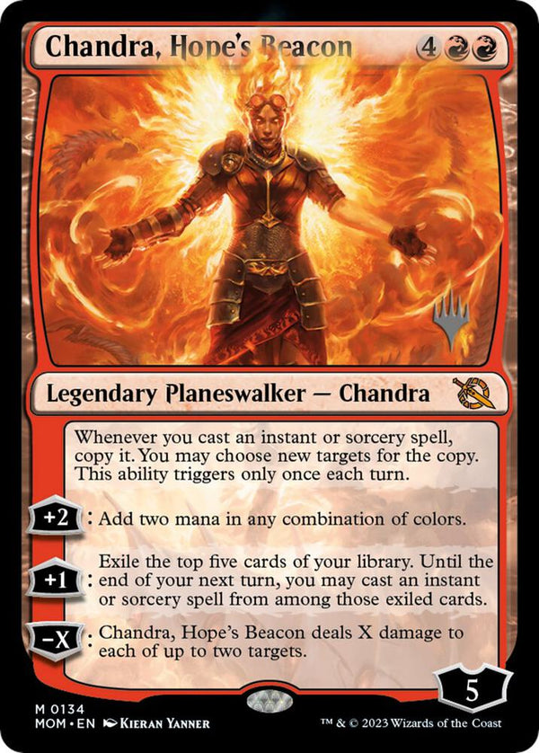 Chandra, Hope's Beacon [#0134] (MOM-M-PP-FOIL)